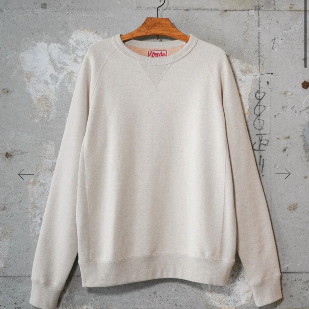 Foxfiber Pullover Crewneck Sweater by
